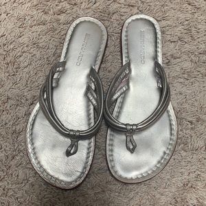 Bernardo Platinum Sandals